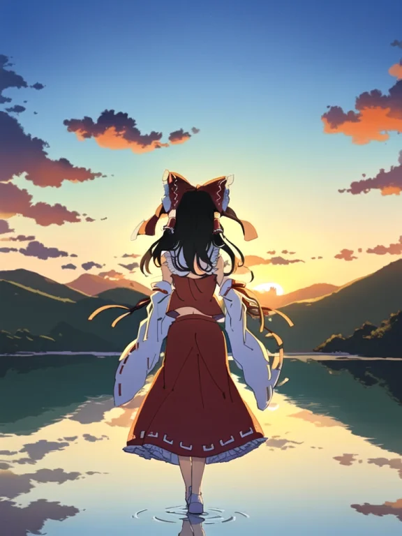 Masterpiece, Best Quality, Best Work, Hakurei Reimu, Water R...