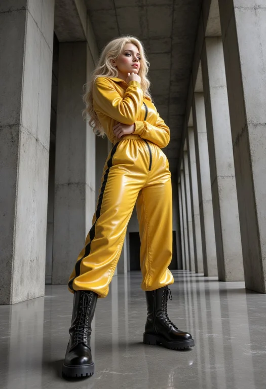 Lila, In A Monolithic Expanse Of Raw, Brutalist Concrete, Th...