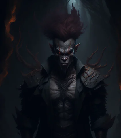 Portrait Of Wukong, Pbr, Atmospheric Fog, Dynamic Lighting,... — Stable Diffusion AI Prompt: portrait of wukong, pbr, atmospheric fog, dynamic lighting, dark cave, angry fac...