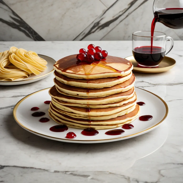 Foodmarblegold, Product Photography Of A Stack Of Pancakes,...