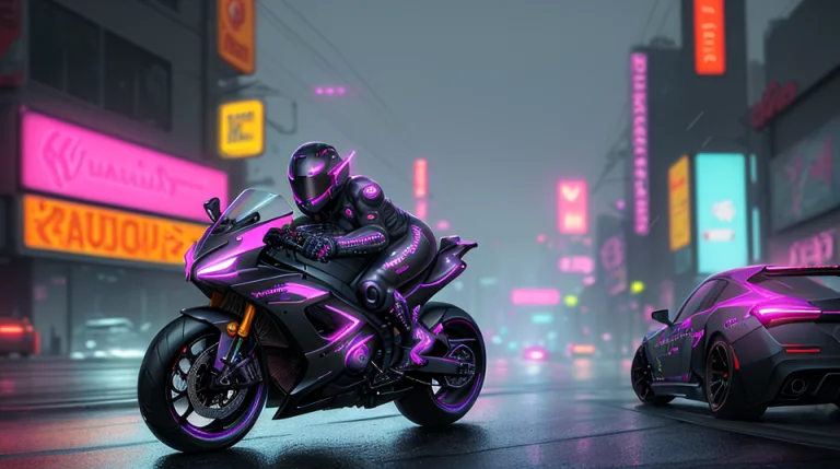 Best Quality, Masterpiece, Amazing Absurdres, Cyberpunk City...