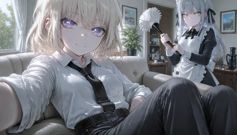 Ani3rel, Kibro, Masterpiece, Best Quality, 2girls, Indoor, M...