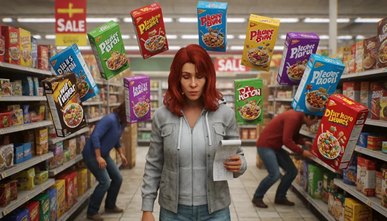 Jgrey, 3d Render, Jean Grey In A Grocery Cereal Aisle, Waist...