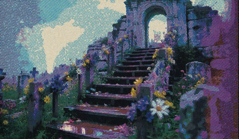 Vap0rglitch A Photograph Shot On Expired Color Film Shows An...
