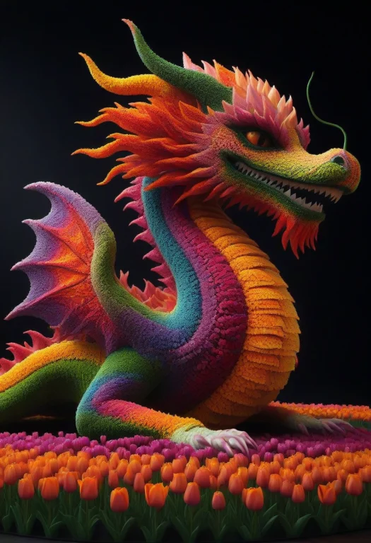 Loratulipmania1, Jaynl-tm, Made Of Tulips, A Colossal Astron...