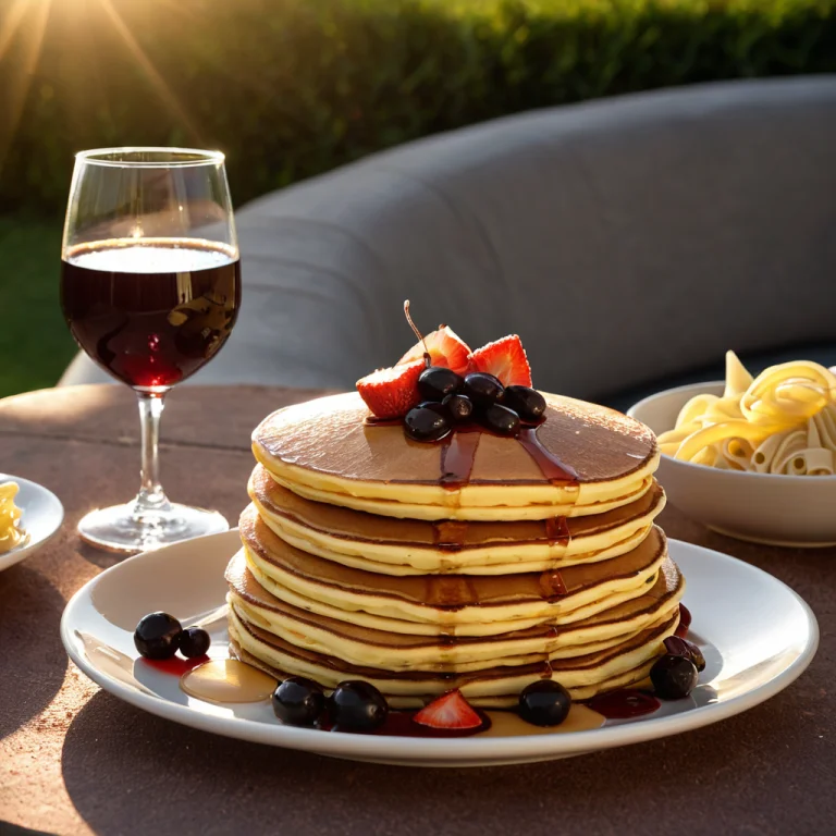 Foodgoldenhour3, Product Photography Of A Stack Of Pancakes,...