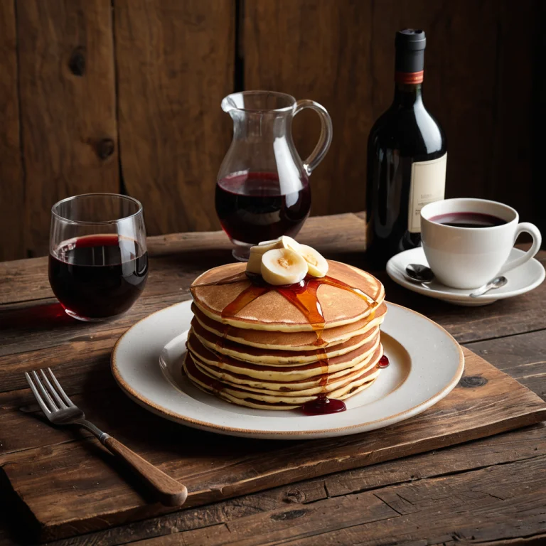 Foodrusticwood3, Product Photography Of A Stack Of Pancakes,...