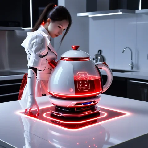 Make A Kitchen, And A Maid Girl In The Middle Theme Adherenc... — SDXL AI Prompt: Make a kitchen, and a maid girl in the middle: Theme Adherence: Does your image...