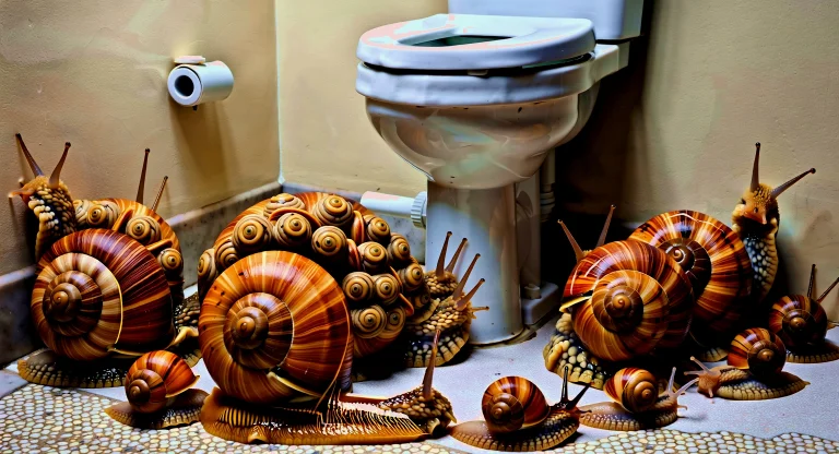 Sn41ls, Made Of Snails, Made Of Colorful Snails,sn41ls, Made...