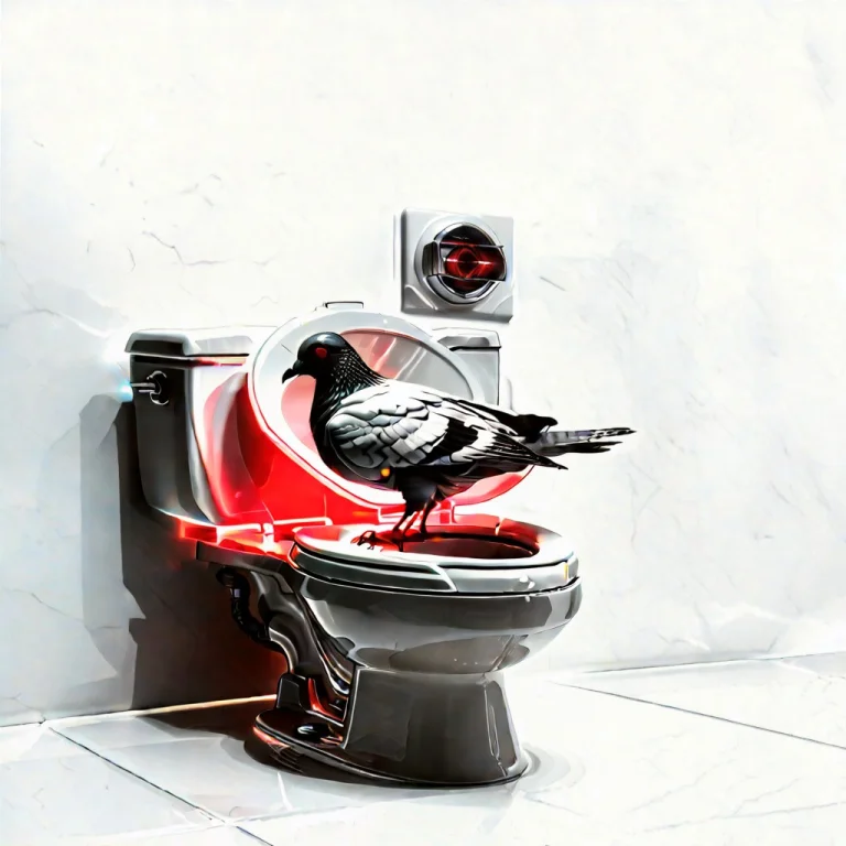 A Pigeon Wearing Sleek Black Sunglasses, Perched On The Clos...
