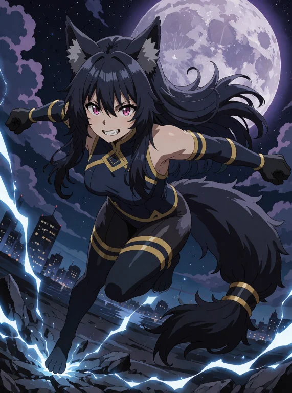 Eis, Delta From The Eminence In Shadow, A Wolf Beastkin Girl...
