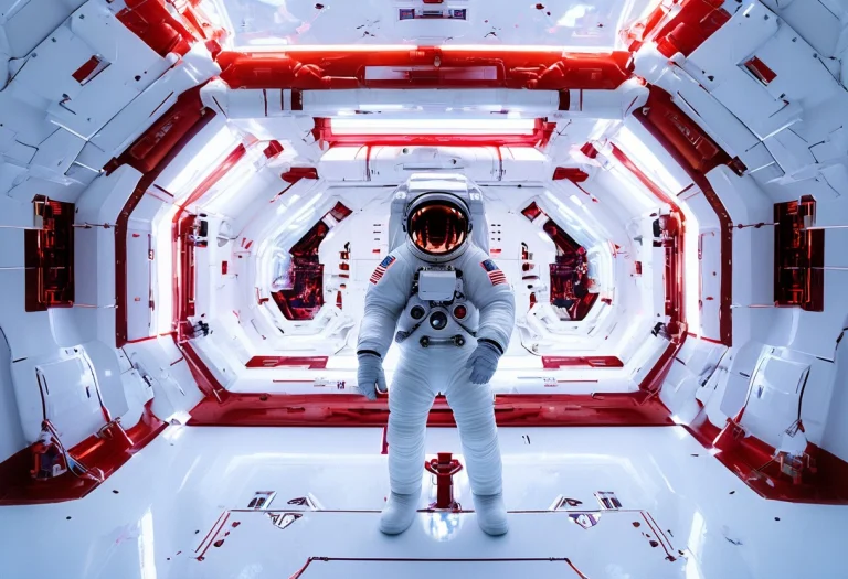 Whiteember, Astronaut1.4, Fully Enclosed White Ceramic Space...