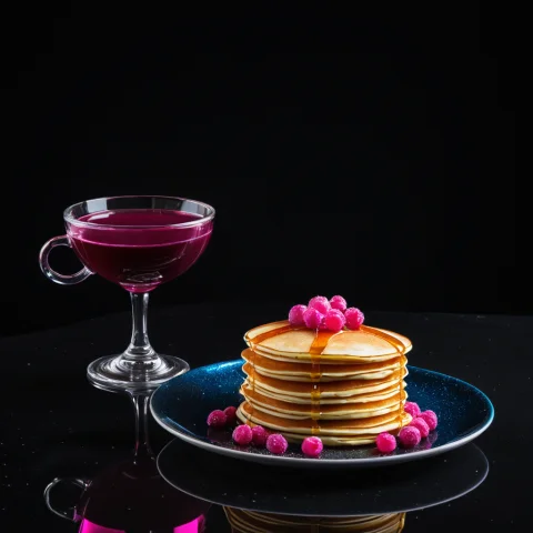 Foodneonnight, Product Photography Of A Cup Of Coffee, On A... — SDXL AI Prompt: foodneonnight, product photography of a cup of coffee, On a glossy black surface...