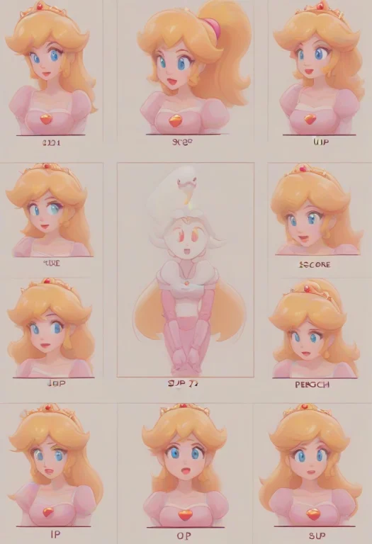 Score9, Score8up, Score7up, Sourcecartoon, Princess Peach Wh...