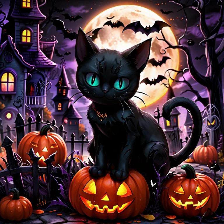 Black Cat, Halloween