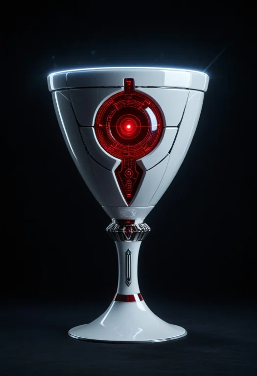 8k, Raw Digital Photo, An Ancient Chalice Redesigned As Slee...