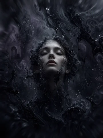 Unstable Visualization Of The Female Appearance, A Fragile B... — Stable Diffusion AI Prompt: Unstable visualization of the female appearance, a fragile balance on the edge o...