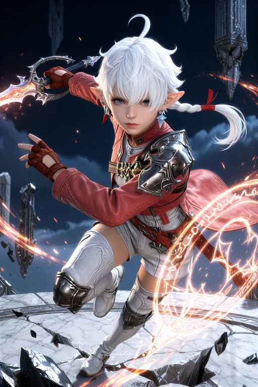Alisaieffxiv, Redjacketoutfit, A High-budget 3d Cinematic Cg...
