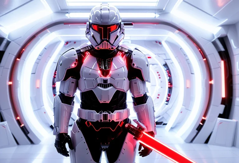 Whiteember, Darth Vader Entirely Redesigned For A Sterile Fu...
