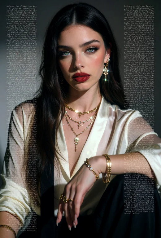 The Subject Of This Image Is An Incredibly Beautiful Woman C...