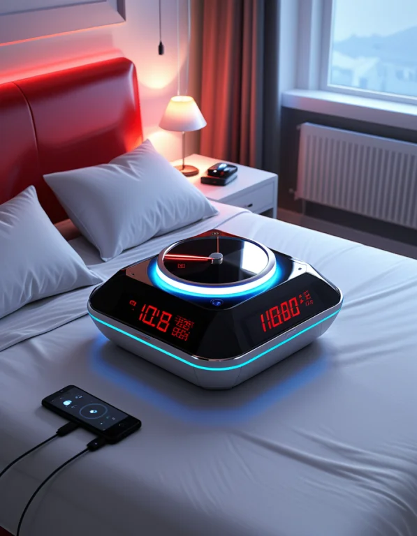 9. Titanic Whiteember Tech Alarm Clock Portrayed As An Unsto...