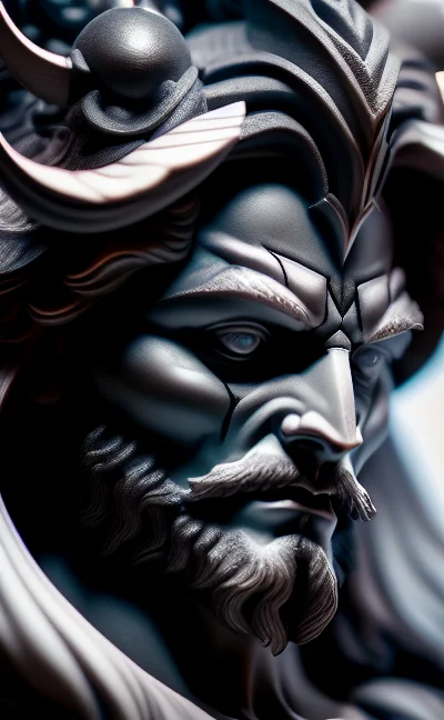 Dreamlikeart, A Demon Made Of Marble, Michelangelo, High Con...