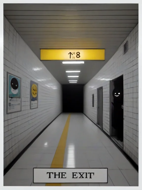 Tarot, 8 Exit, White Border, Anime Coloring, Anime Screensho...