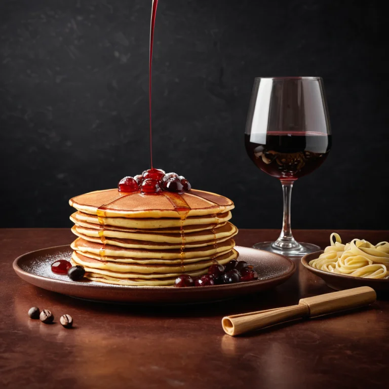 Foodcopperwarm4, Product Photography Of A Stack Of Pancakes,...