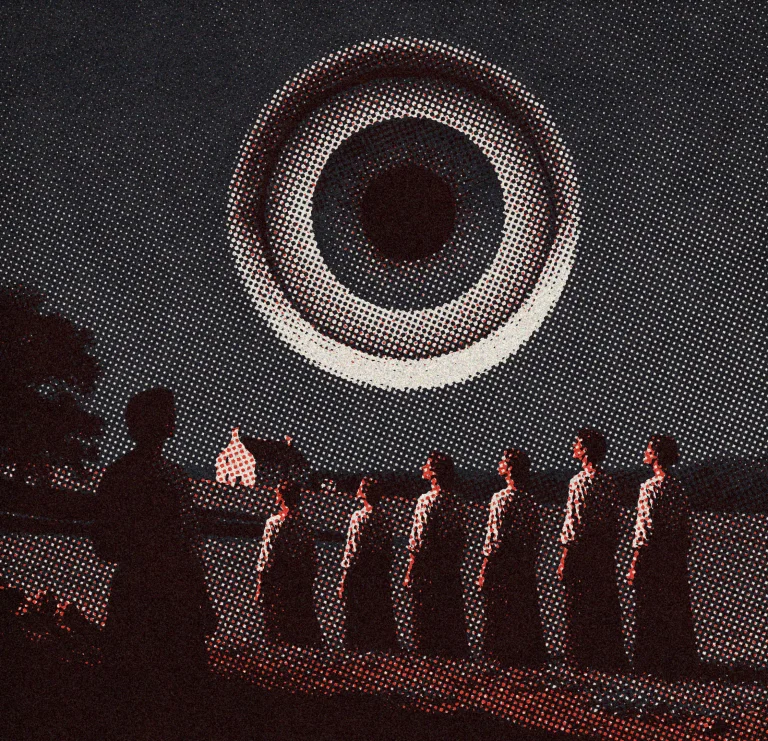 Dcdrkfntsy. A Gathering Of Seven Figures In Simple Neutral C...