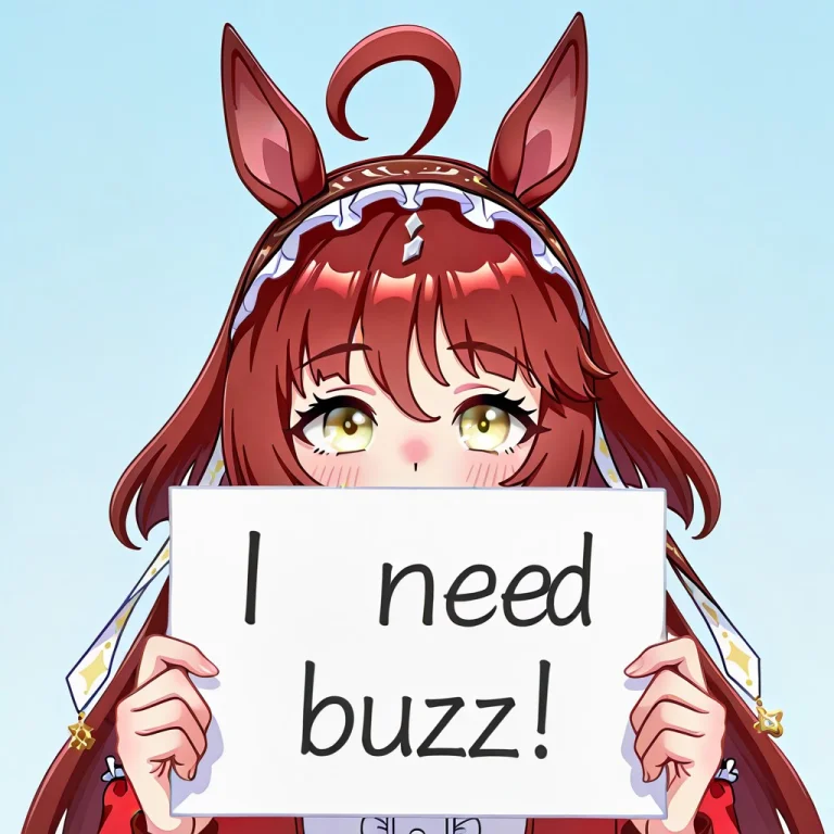 Needbuzz, Holdingsign, Umamusume, Reddesireumamusume, 1girl,...