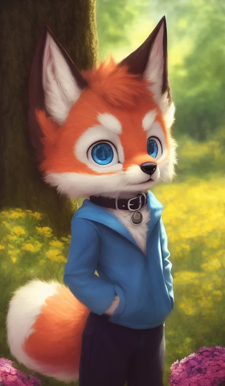 , Mammal, Canid, Canine, Clothing, White Body, Blue Eyes, Fu...