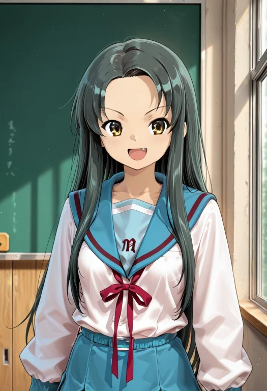 Tsuruyail,fang,sailor Collar, Blue Sailor Collar, Kita High...