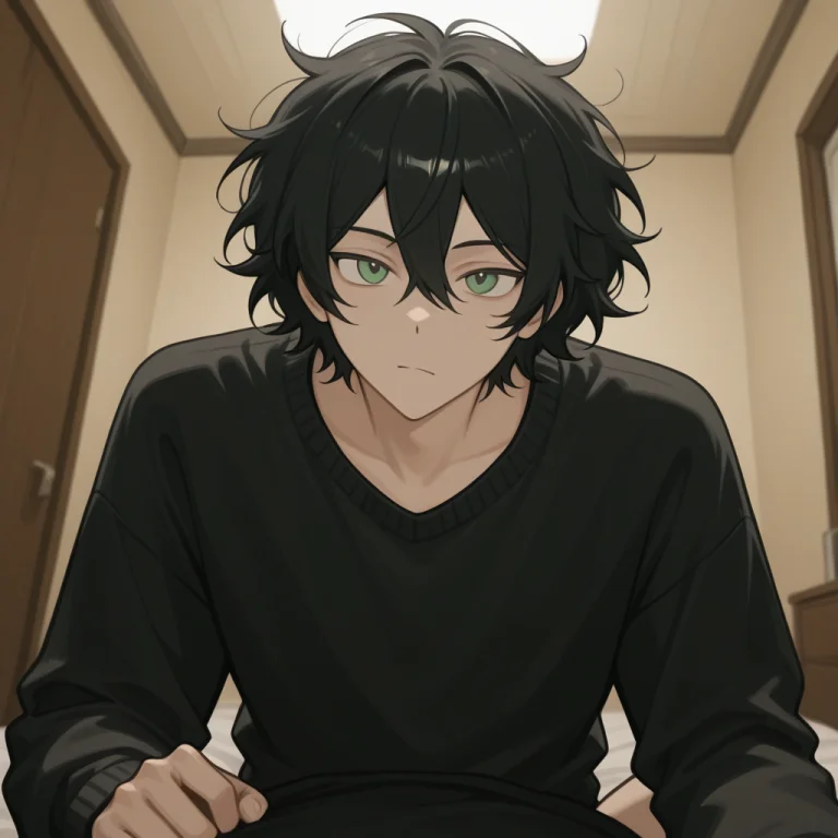 Loraandrew1 4ndr3w, 1boy, Black Hair, Green Eyes, Short Hair...