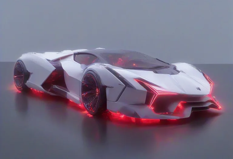 Car Made Of White Ember, Whiteember