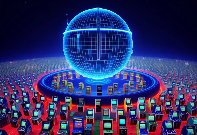Liminal, A Planet-sized Arcade Cabinet With Thousands Of Orb...