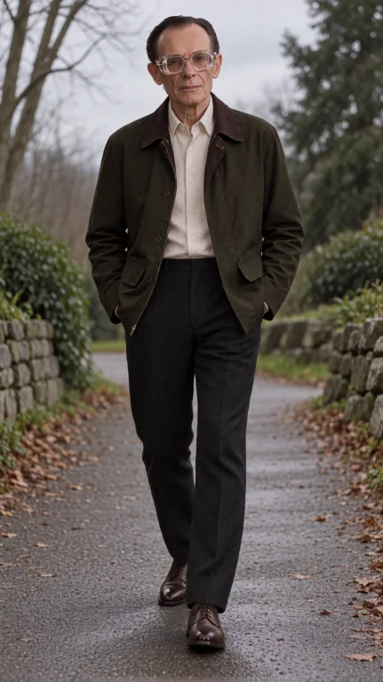 Dreldntyrl, Full Length, Eye-level Frontal View, Walking, Ha...