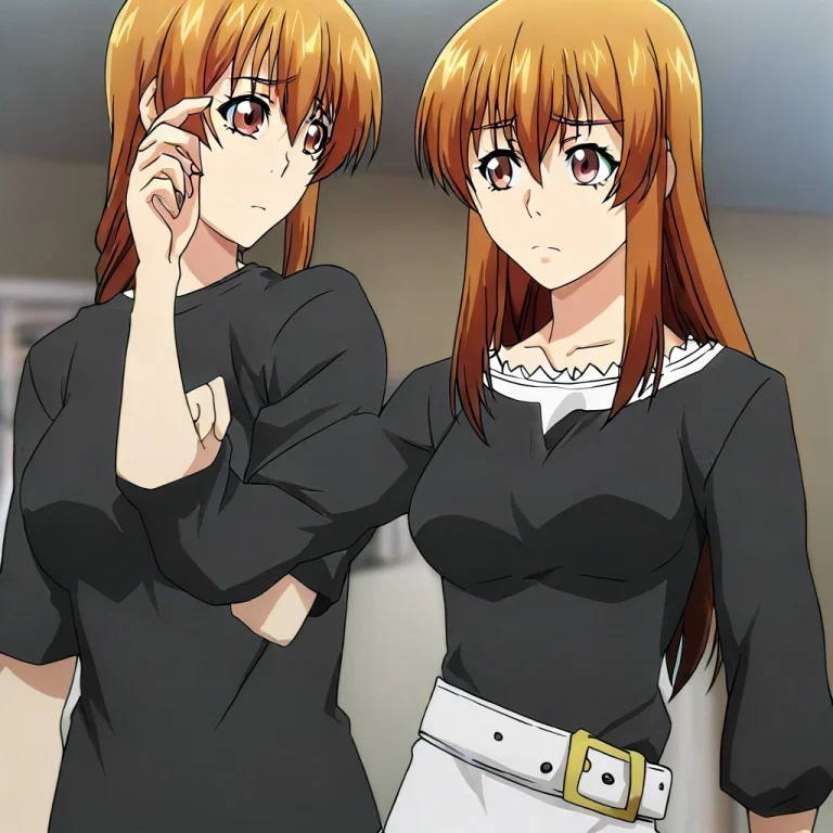 N4n4k4k0t3g4w4, Outfit8, Brown Eyes, Brown Hair, Black Shirt...