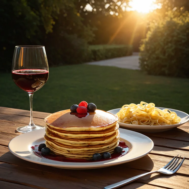 Foodgoldenhour, Product Photography Of A Stack Of Pancakes,...