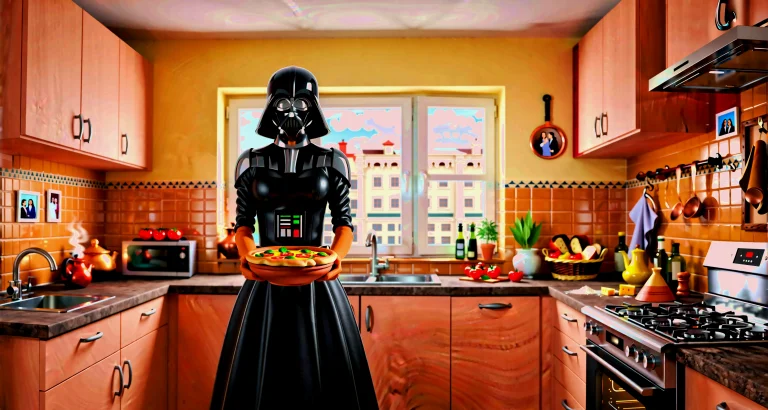 Masterpiece, Best Quality1.2, Mixed Media Style, 2.5d, Anime...