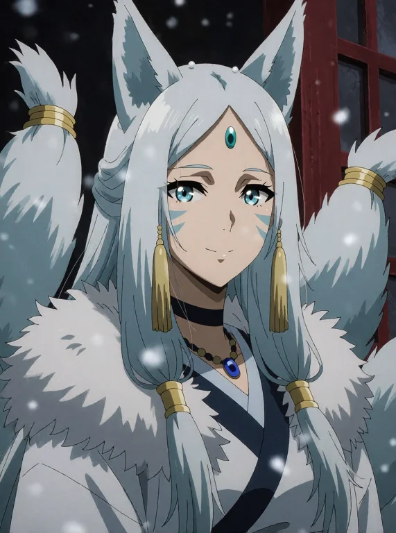 Eis, Yukime From The Eminence In Shadow, A Pale White-fox Ki...