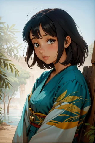 1girl, Lorakairunoboruguv10.8 Kairunoborugu, Oil Painting, L... — Stable Diffusion AI Prompt: 1girl, kairunoborugu, Oil painting, landscape of a Evocative Bamako, Hazy condi...