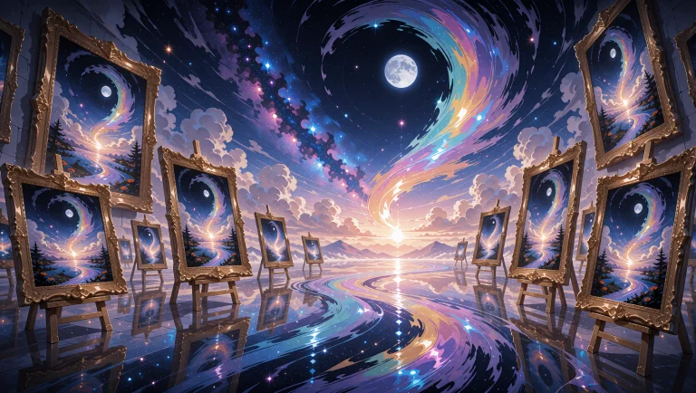 A Transcendent Realm Of Artistic Expression Unfolds Within T...