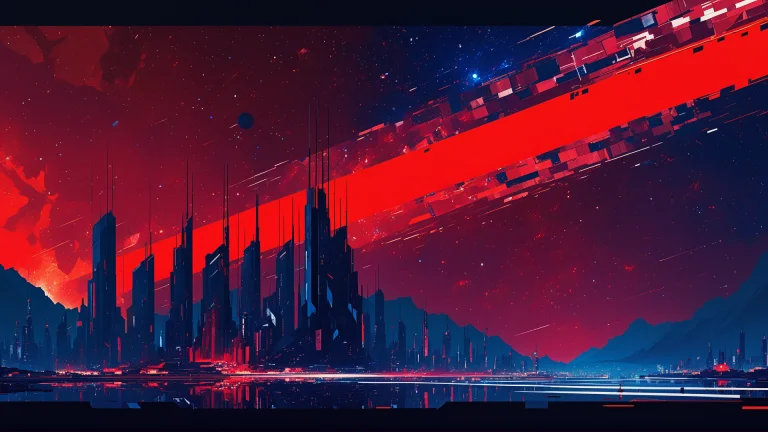 Loraflatvectorxl0.6 Tom Wahlen, Poster. Artistic Cyberpunk D...