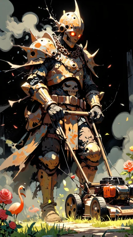 A 2.5-meter-tall, Brutalist Siege Soldier Forged From Ruste...