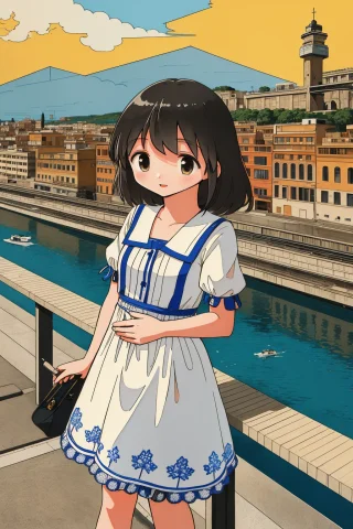1girl, Lorakasuyabaianv11 Kasuya Baian Style, Art By Gary Bu... — Stable Diffusion AI Prompt: 1girl, kasuya baian style, art by Gary Bunt, low contrast art, Color splash, Ti...