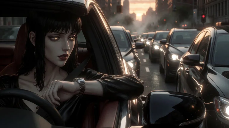 A Photorealistic Cinematic Shot Of A Beautiful Stereotypical...