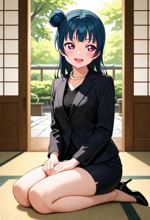 Masterpiece, 1girl, Love Live Sunshine, Tsushima Yoshiko, Bl...