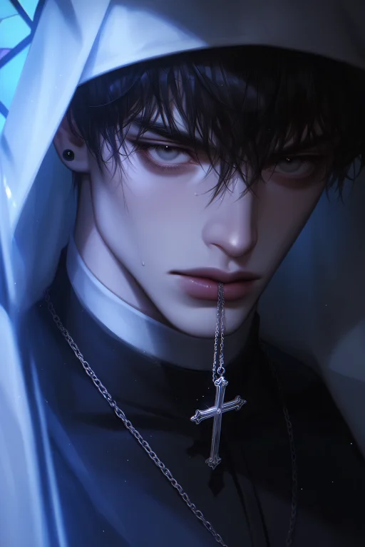 Highres, Absurdres,bu3r4rc, Newest A Young Man With Dark, Da...
