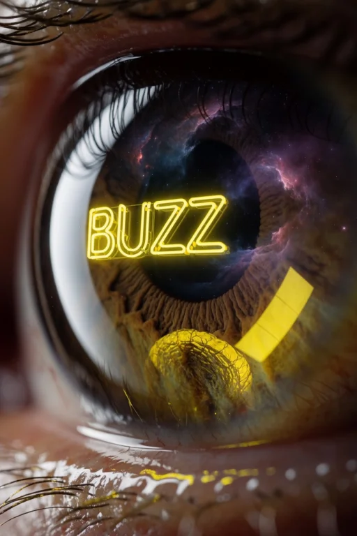 An Extreme Macro Photography Studio Shot Of A Real Human Eye...