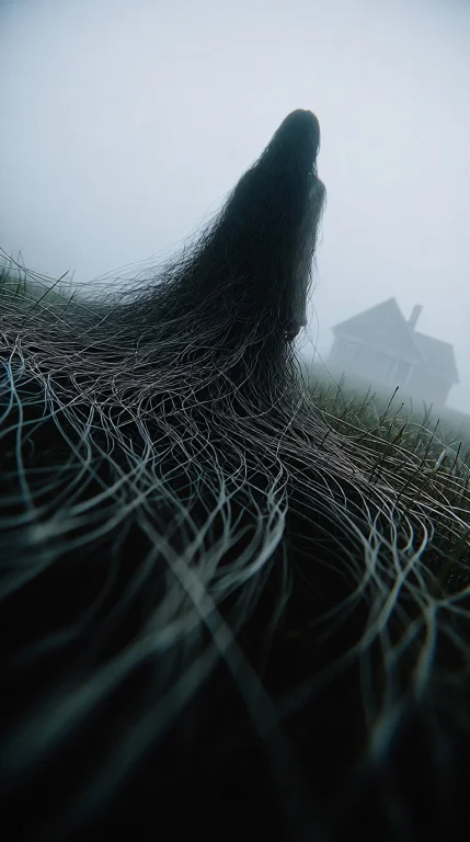 A Towering, Elongated Female Entity With An Absurdly Long, F...